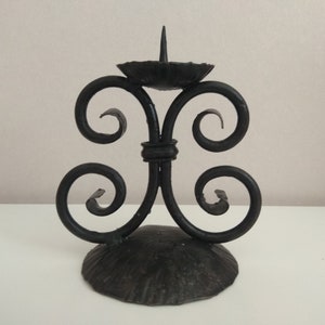 Vintage candlestick, Candlestick metal, Metal decoration, Candlestick, Home decor, Candleholders, Handmade