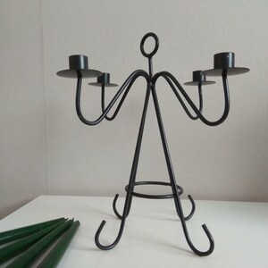 Vintage candlestick, Candlestick metal, Metal decoration, Candlestick, Home decor, Candleholders, Handmade