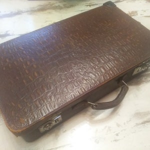 Vintage suitcase, Retro Luggage, Travel Case, Antique Suitcase, Suitcase Luggage, Home decor