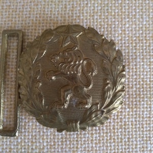 Military belt current, Vintage Military Uniform Belt Buckle, The original Army military uniform lock, Military Officer parade belt buckle