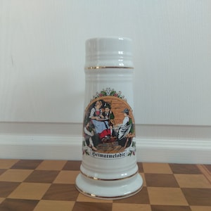 Vintage beer mugs, Vintage German Beer Stein, Beer stein , German Beer Mug
