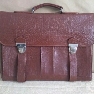 Porte-documents en cuir véritable, sac messager vintage, sac bancaire, cartable vintage en cuir véritable, porte-documents