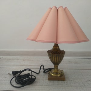 Vintage Desk lamp, Old brass desk lamp, Vintage Brass Lamp, Lighting, Antique desk lamp, Night Lamp