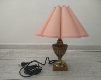 Vintage Desk lamp, Old brass desk lamp, Vintage Brass Lamp, Lighting, Antique desk lamp, Night Lamp