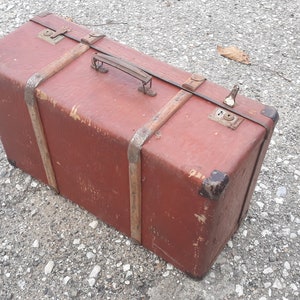Vintage suitcase, Retro Luggage, Travel Case, Antique Suitcase, Suitcase Luggage, Home decor