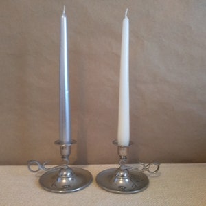 Old candlestick, Vintage candlestick, Candlestick metal, Metal decoration, Candlestick, Home decor, Candleholders, Set of 2