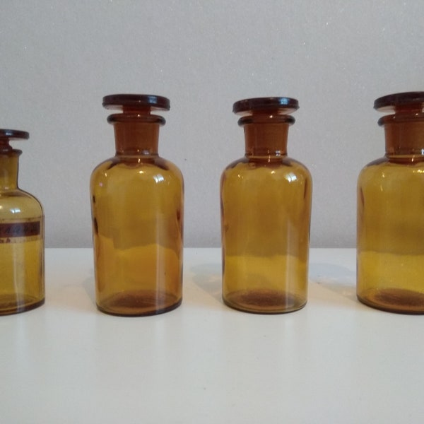 Bottiglie da farmacia vintage, bottiglia da farmacia, bottiglia da farmacia, vetro da farmacia, bottiglia di vetro, bottiglia di vetro da collezione antica, bottiglia medica