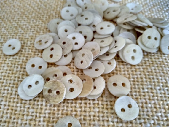 Vintage Buttons for clothes, Mother-of-pearl butt… - image 1
