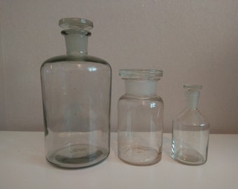 Bottiglia da farmacia d'epoca, bottiglia da farmacia, bottiglia da farmacia, vetro da farmacia, bottiglia di vetro, bottiglia di vetro antica da collezione, bottiglia medica