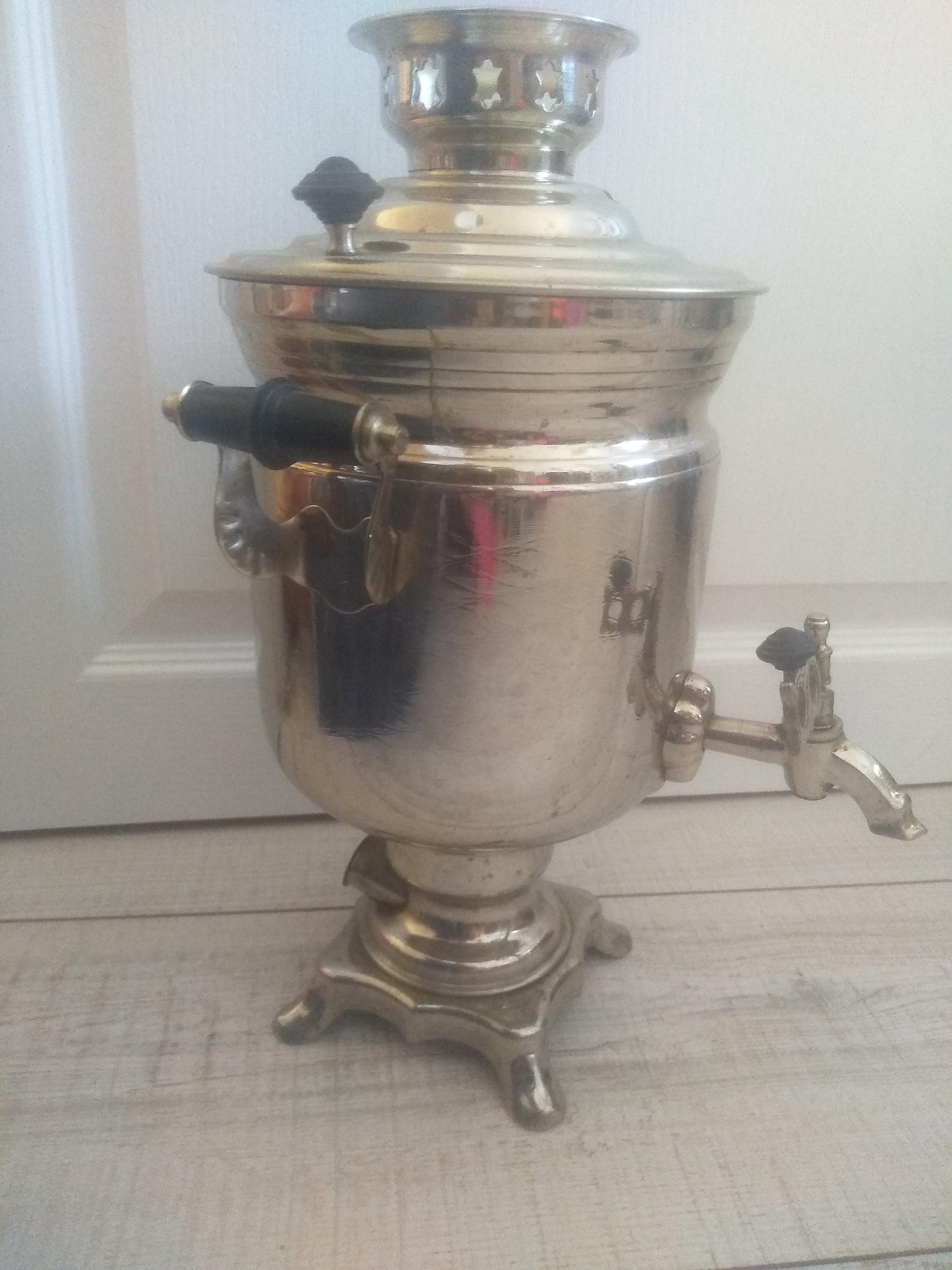 Vintage Russian Samovar, Electric Samovar, Teapot-water, Metal Teapot ...