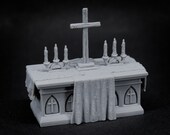 Church Altar - props for miniature tabletop dnd gaming