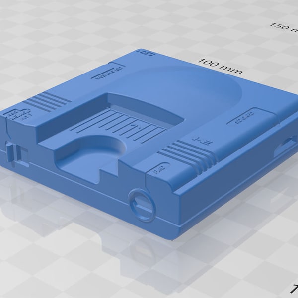 3D Printable, digital STL Files for Mini PC Engine replica. May be used as a case for the Raspberry Pi Zero (read description).