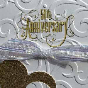 Handgemaakte 50th Anniversary Card