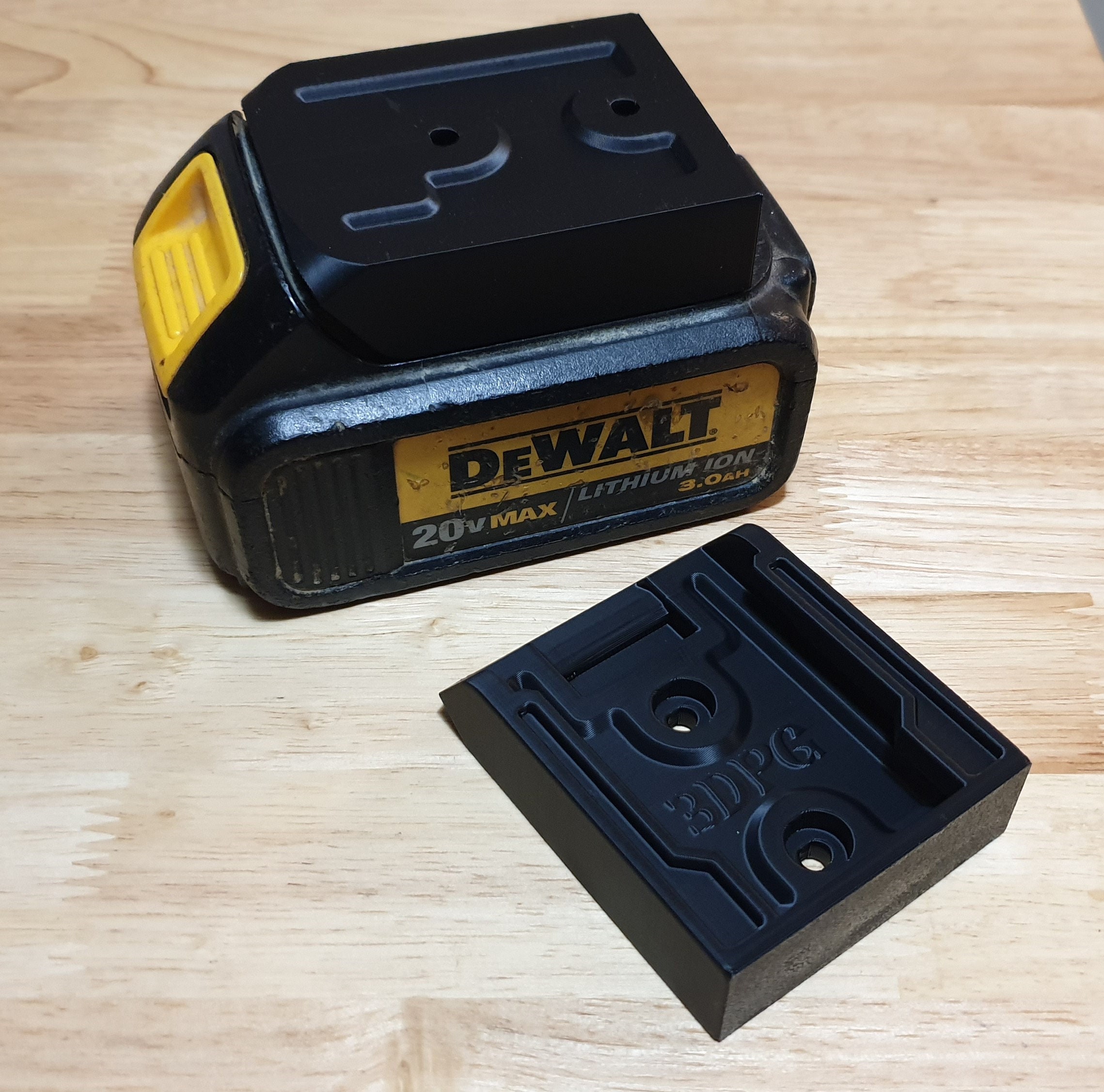 DeWALT 20v MAX battery holder full length Made in USA Etsy