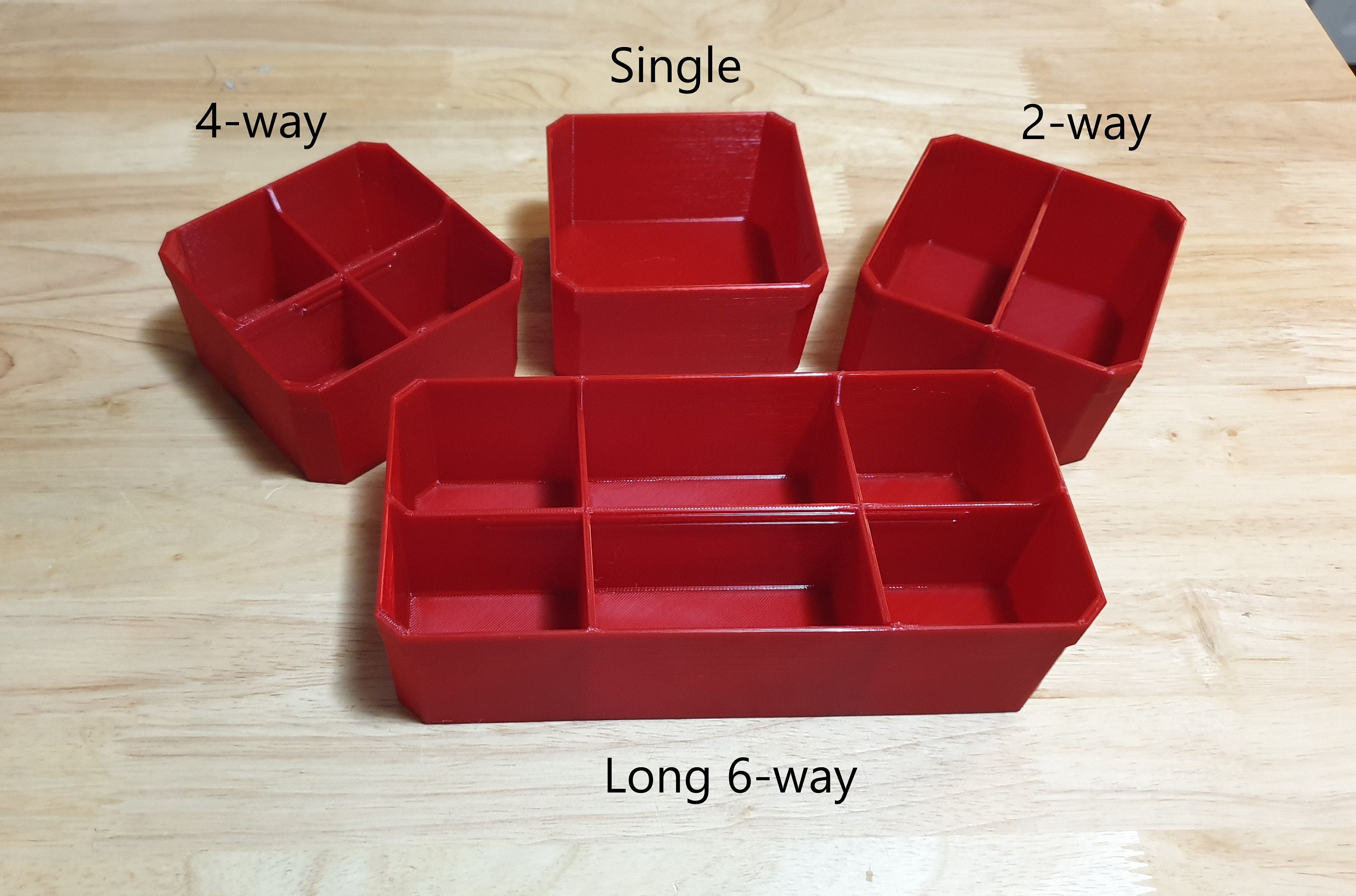 Square Nesting Bins for Milwaukee Tool