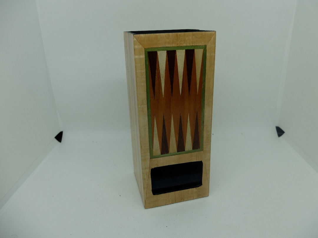 Tall Baffle Box/dice Scrambler/dice Tower for Backgammon. Etsy