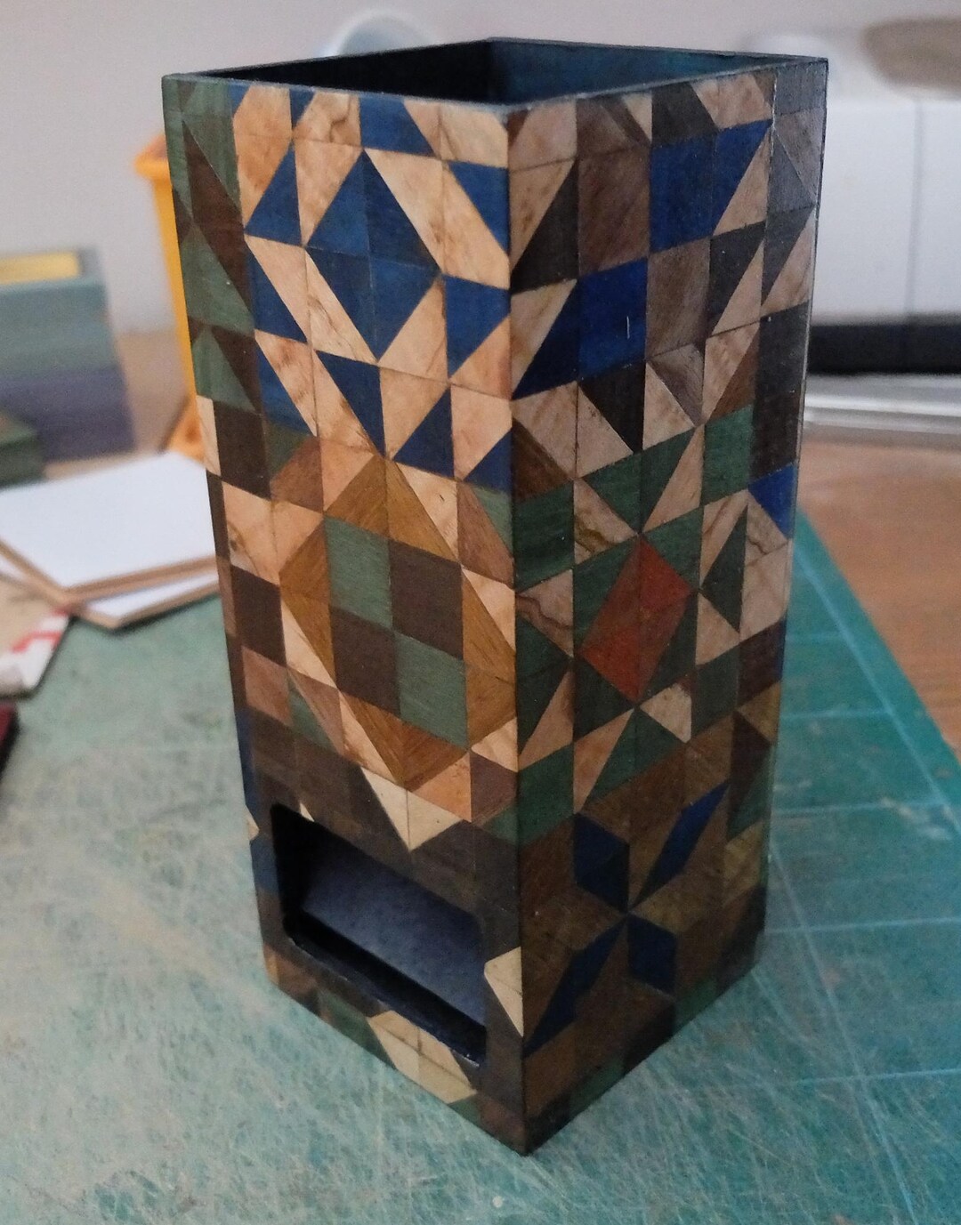 Hand Made Large Baffle Boxes /dice Scramblers for Backgammon. Some Come