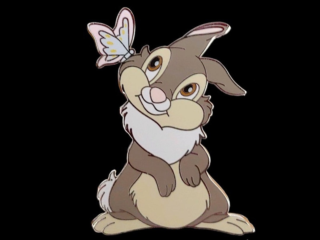 Disney Fantasy Pin Bambi Movie Thumper With A Butterfly On His Cheek Etsy disney-fantasy-pin-bambi-movie-thumper-with-a-butterfly-on-his-cheek-etsy