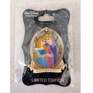 Disney Pin WDI Mother's Day Sleeping Beauty Aurora & Queen Leah LE250