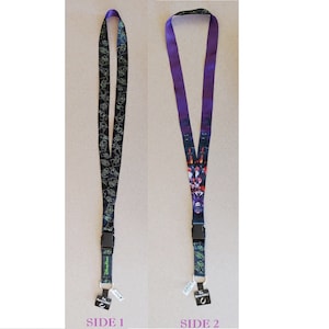 Disney Parks Pin - Neck Lanyard VILLAINS Characters - Reversible