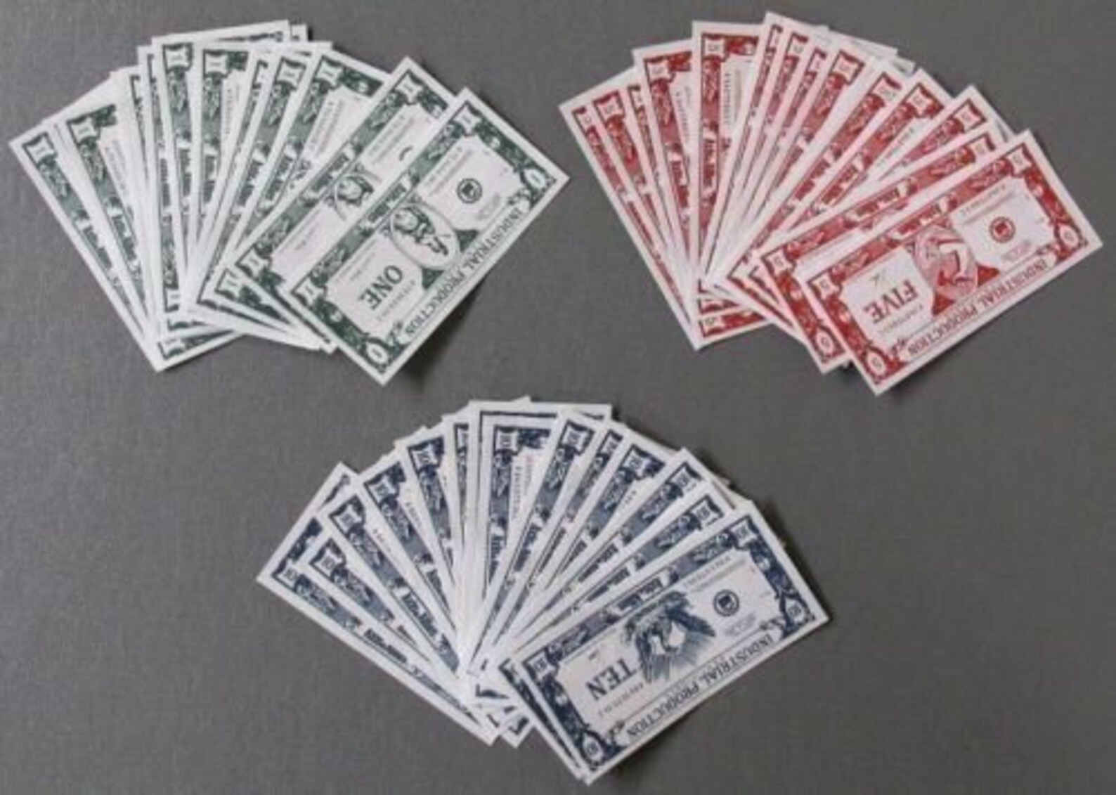 Axis & Allies Game replacement Paper Money New lot 135 Bills Etsy