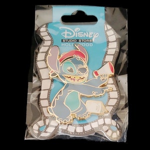 Disney Pin - Disney DSSH Studio Store Hollywood Stitch as Director