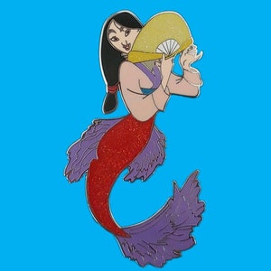 Fantasy Pin - JUMBO Disney Mulan as Mermaid LE100