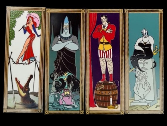 Fantasy Pin - Disney Haunted Mansion Villain Stretch Portraits