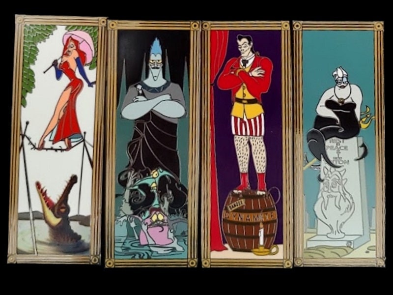 Fantasy Pin - Disney Haunted Mansion Villain Stretch Portraits