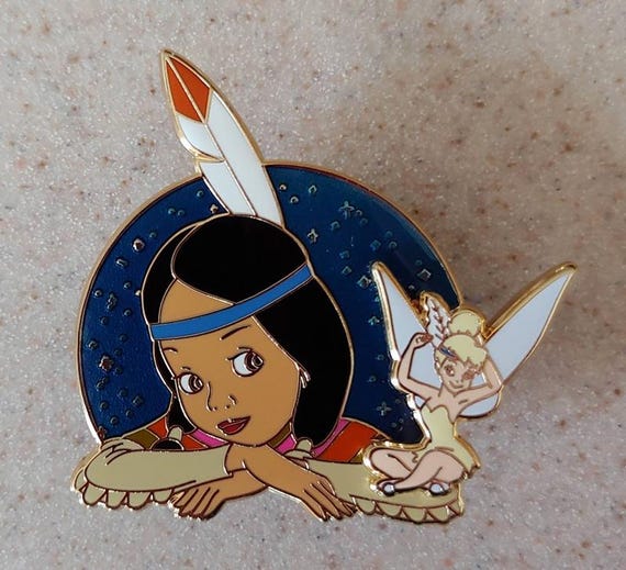 レア　ディズニーオークション　ピン　LE100 ピーターパン タイガーリリー レア ディズニーオークション ピン LE100 ピーターパン タイガー