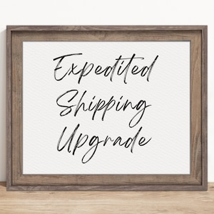 Expedited Shipping