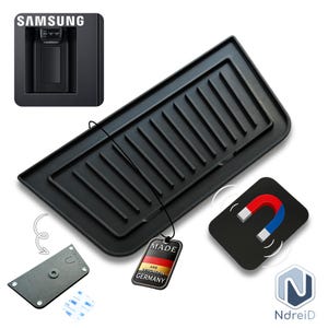 Per Samsung | Vaschetta raccogli gocce per frigorifero per distributore di ghiaccio e acqua | Vestibilità premium | Magnetica | MultiDoor, SideBySide