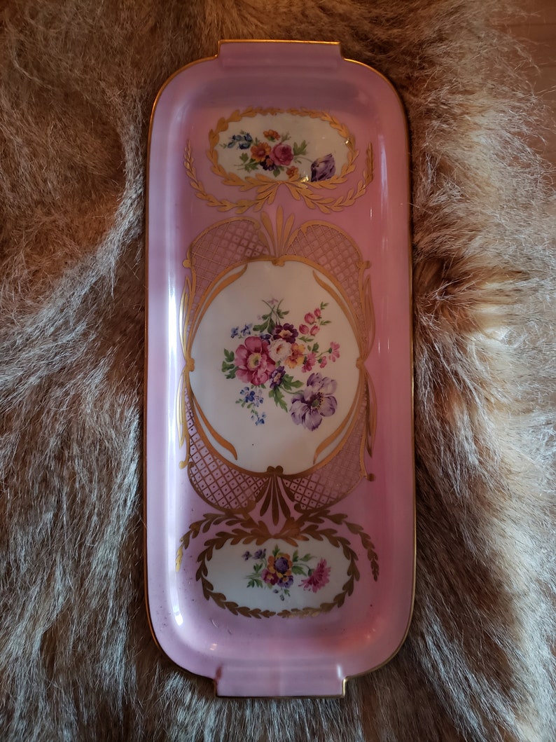 Limoges France Porcelain Tray