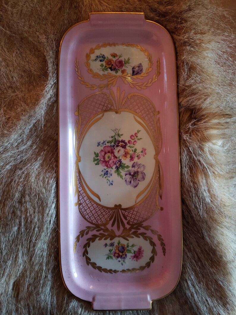 Limoges France Porcelain Tray