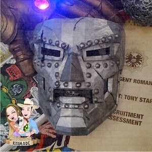 Doctor Doom Mask 3D Printed Repilca