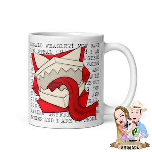 Howling Letter Mug