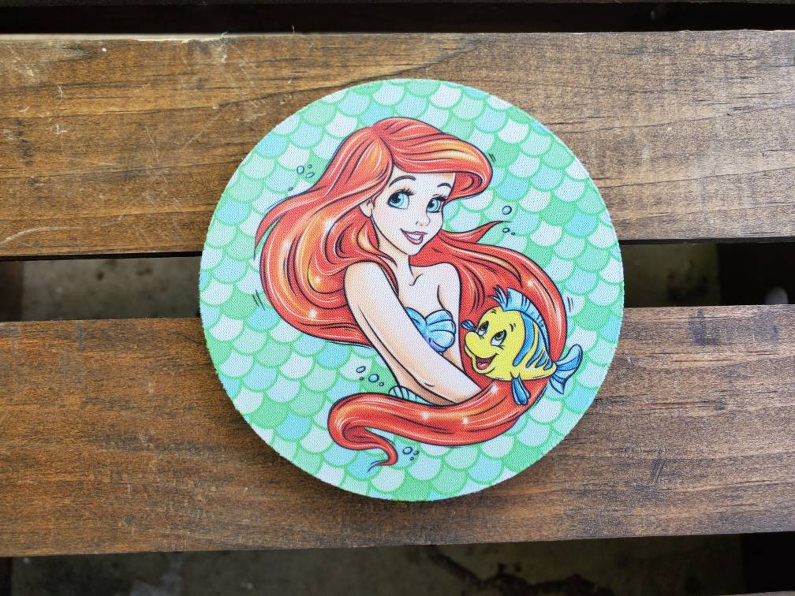 Mermaid Coaster Etsy