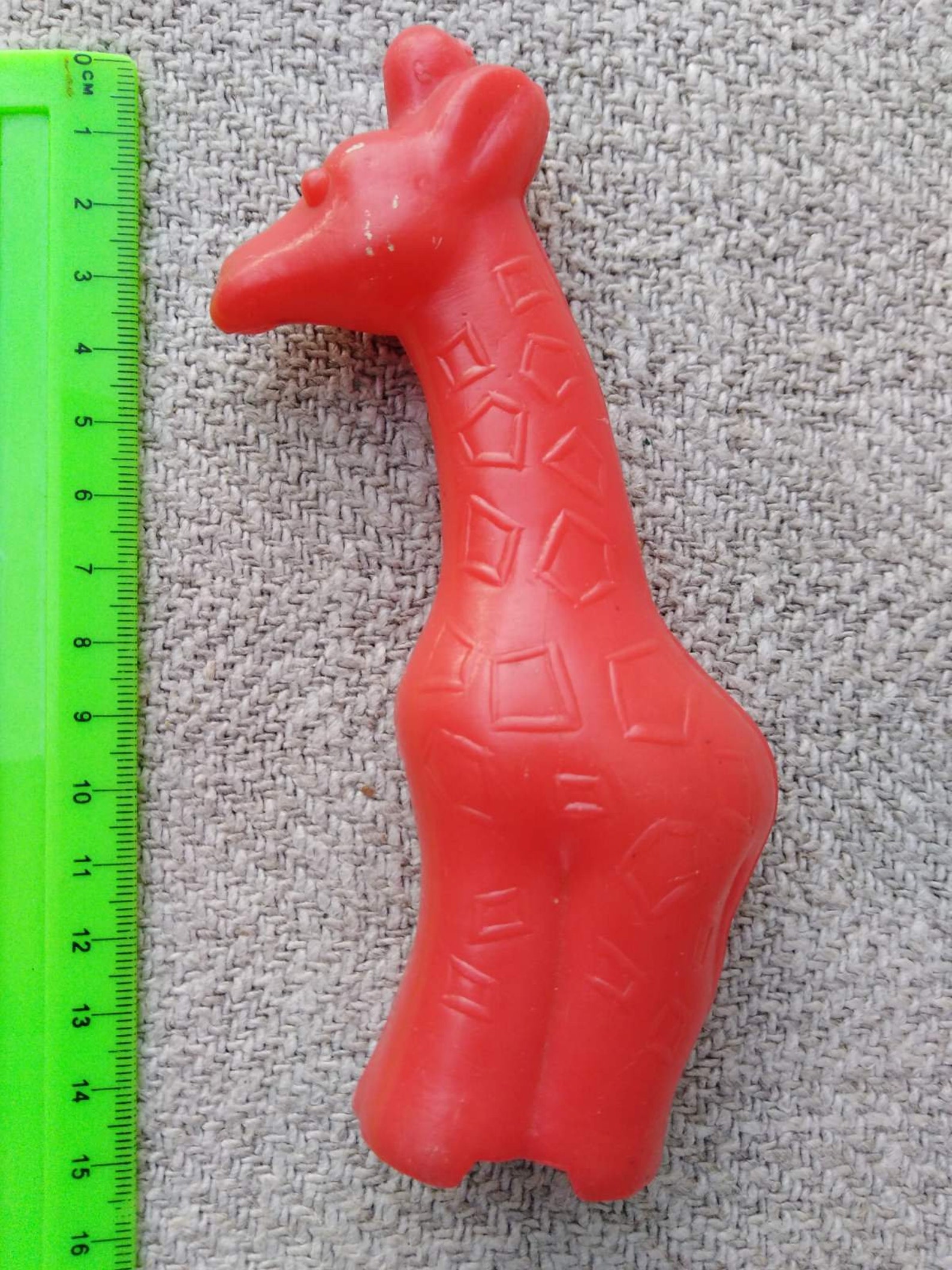 Toy giraffe plastic ussr vintage children's toy Etsy