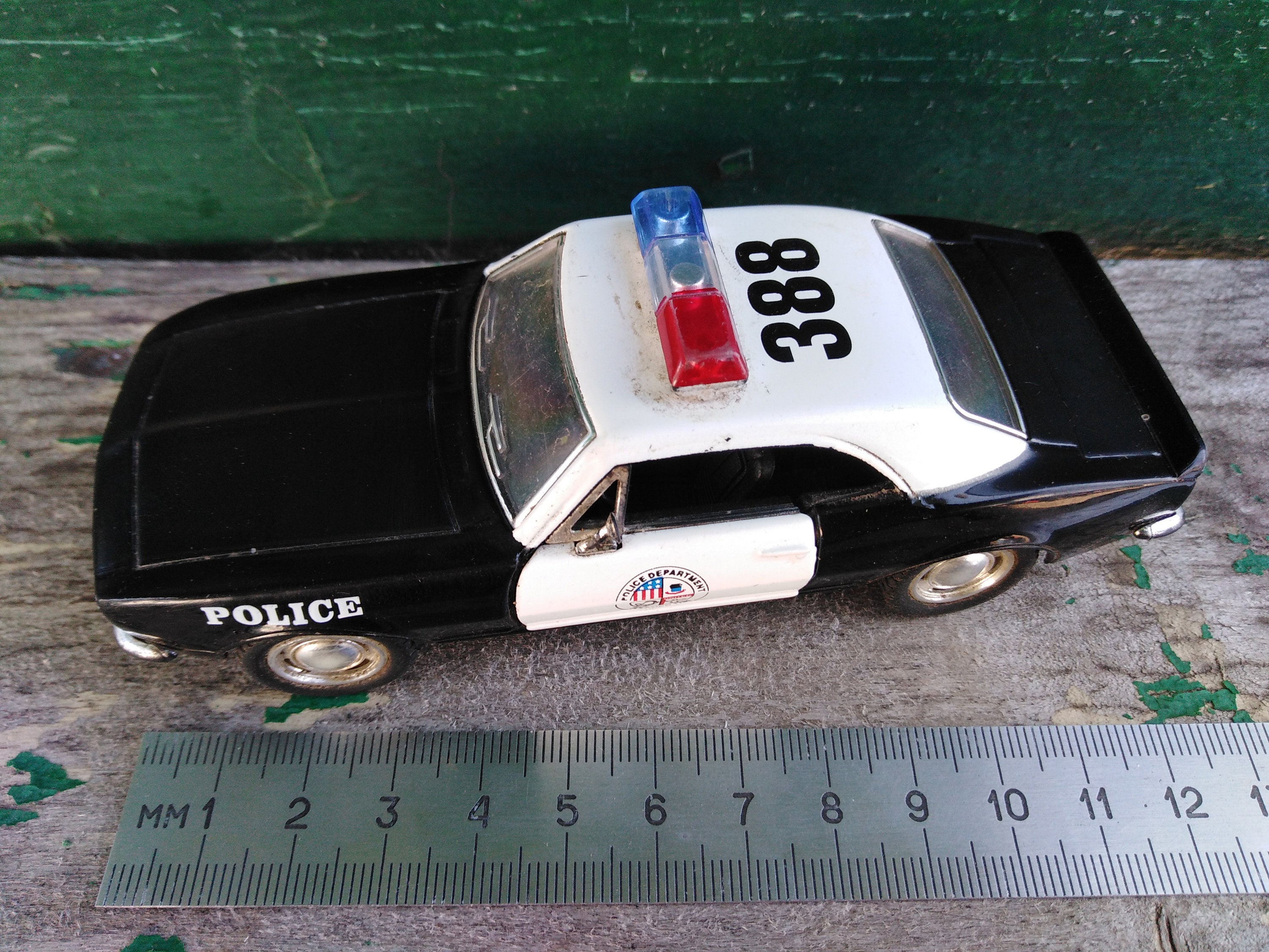 Scale model Police car vintage exclusive Etsy