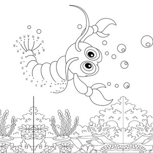 11 Dot to Dot Printable Coloring Activities PDF Super Simple | Etsy