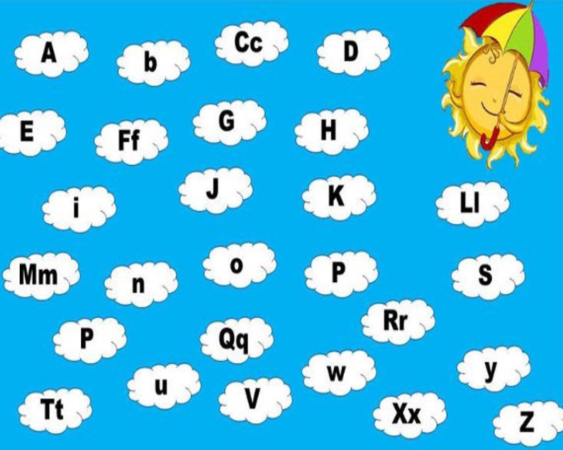 montessori alphabet cards aa zz montessori printable etsy