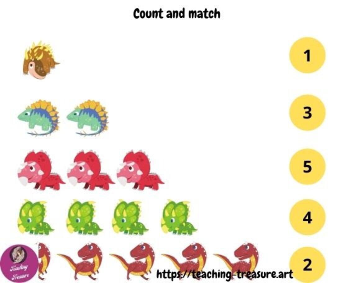 Preschool Dinosaur Printable Busy Book Learning Binder Worksheets for ...