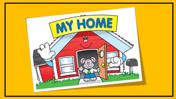 MY HOME Digital Download and Instant Printparts of a House | Etsy