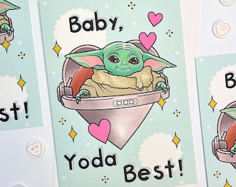 Baby, YODA BEST ! | Valentines | Star Wars | Mandalorian
