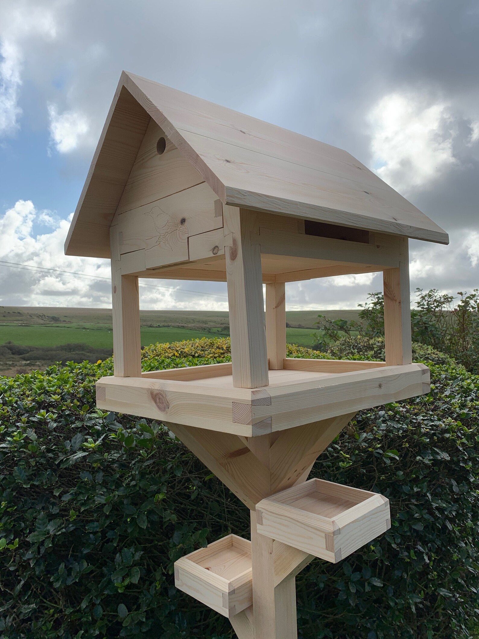 Handcrafted Bird Table/Luxury Bird Table/Feeding Etsy