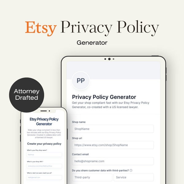 Free Template Etsy