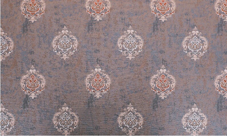 Home Decor Fabrics Brocade Fabric By A Yard Floral Jacquard Fabric By The Yard Flowers Jacquard Weaves Fabrics