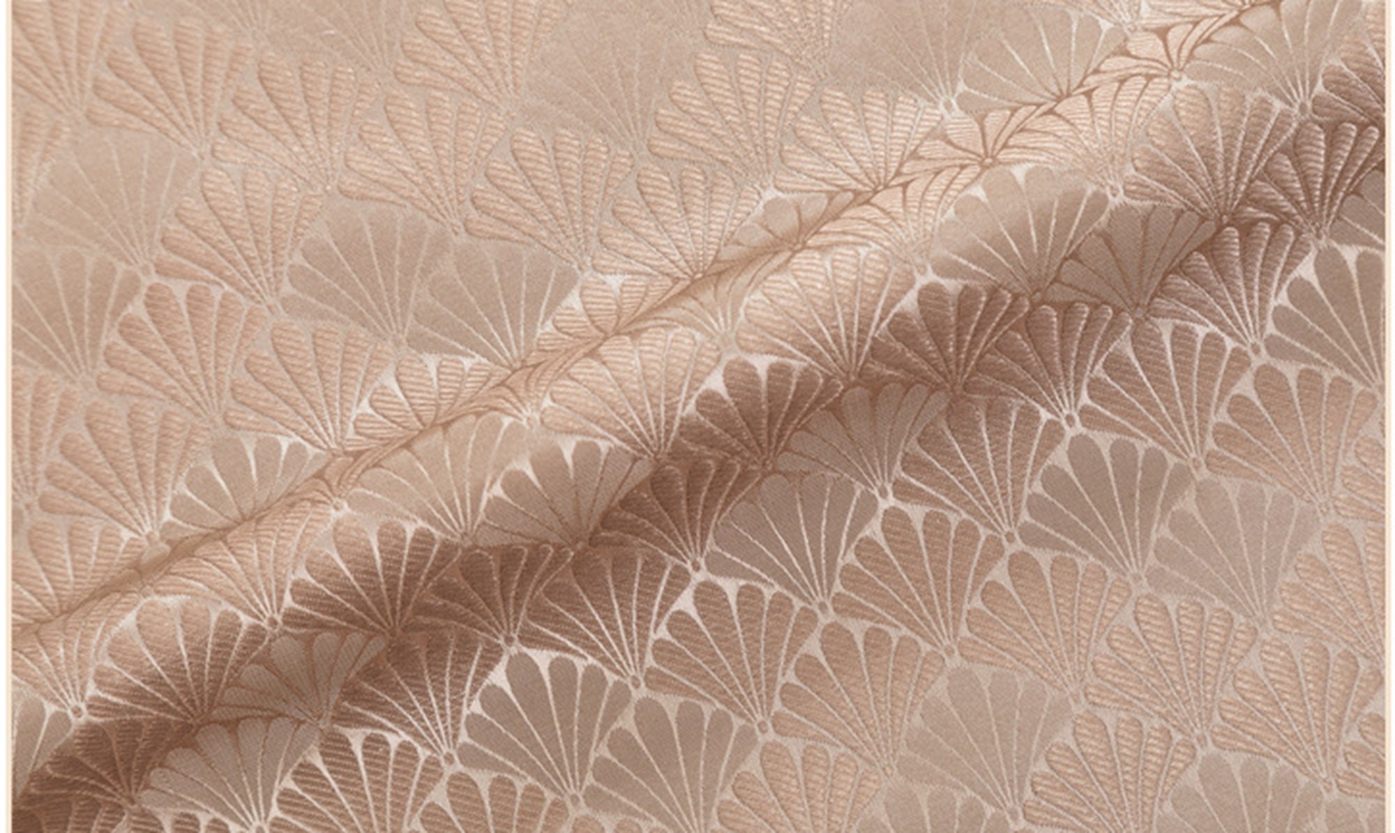 Shell Pattern Fabric Shell Design Jacquard Fabric Seashell Etsy