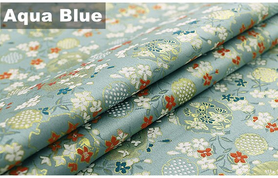 Home Decor Fabrics Brocade Fabric By A Yard Floral Jacquard Fabric By The Yard Flowers Jacquard Weaves Fabrics