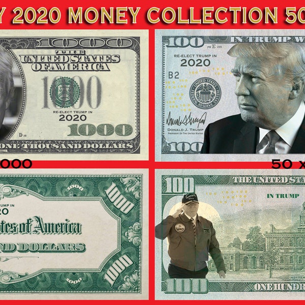 Trump 2 Dollar Bill - Etsy